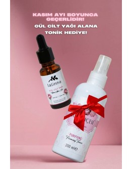 Gül Cilt Yağı Alana Tonik Hediye 
